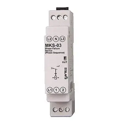 MKS-03 220-230VAC MOTOR KORUMA RÖLESİ Entes
