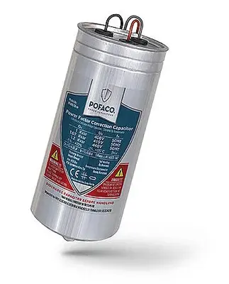 1 KVAR 400V TRİFAZE TÜP KONDANSATÖR Pofaco
