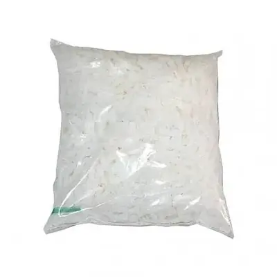 8mm PLASTİK DÜBEL BEYAZ POŞETLİ (100'li Paket) Çebi