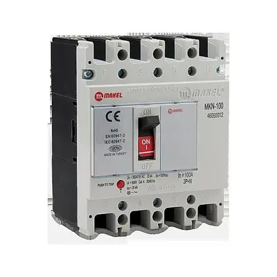 4x125A TERMİK Manyetik Kompakt ŞALTER Makel