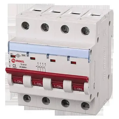4x32A 3kA C TİPİ OTOMATİK SİGORTA (27018007) Makel