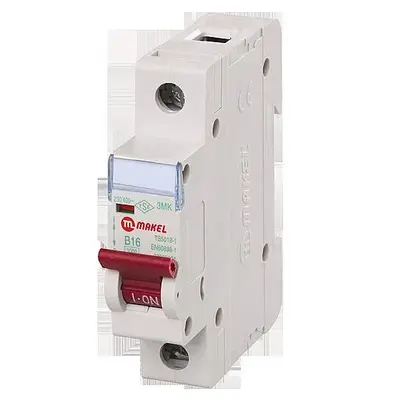 1x10A 3kA C TİPİ OTOMATİK SİGORTA Makel