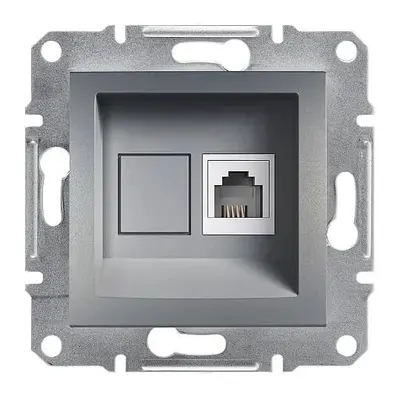 ASFORA ÇELİK 1xRJ11-4KONTAK (Çerçevesiz) Schneider Electric