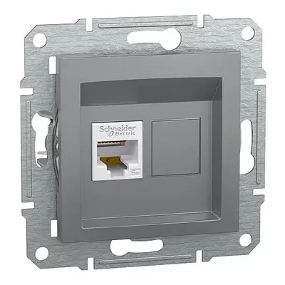 ASFORA ÇELİK 1xRJ45CAT5e-UTP (Çerçevesiz) Schneider Electric