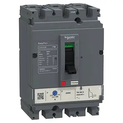 CVS250B 175-250A 3P Ayarlanabilir Termik Manyetik ŞalterSCHNEİDER Schneider Electric