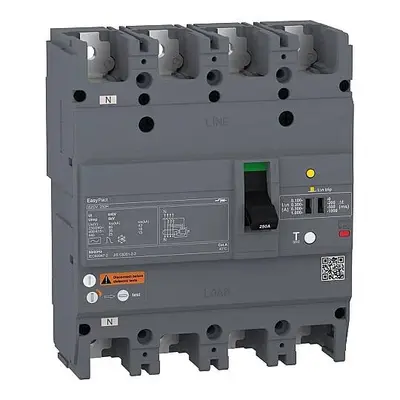 100A 36kA 4P Kaçak Akım Korumalı Termik Manyetik Kompakt ŞalterSCHNEİDER Schneider Electric