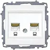 NATURAL KREM 2Lİ DATA Priz.cat6 El-Bi