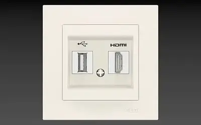 NATURAL BEYAZ HDMI+USB El-Bi