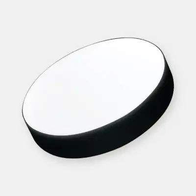 ACK 24W 4000K Ilık Beyaz Sıva Üstü Yuvarlak Led Panel (Ø175 mm Siyah Kasa) AP05-02411