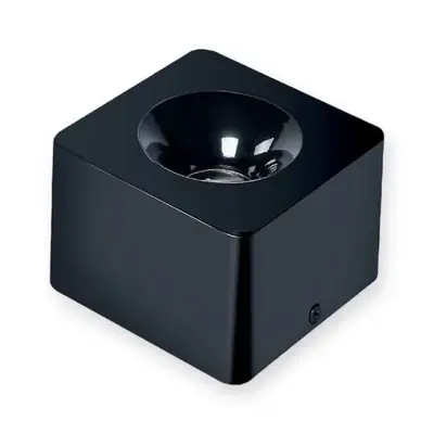 ACK 10W 3000K Günışığı 1000lm Kamaşma Önleyici Tekli Sıva Üstü Spot (102x102 mm Siyah Kasa) AH12-01101