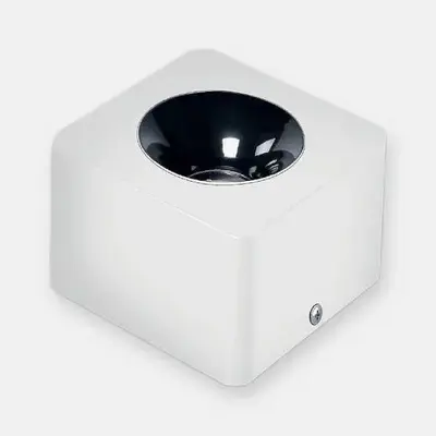 ACK 10W 6500K Beyaz 1050lm Kamaşma Önleyici Tekli Sıva Üstü Spot (102x102 mm Beyaz Kasa) AH12-01130