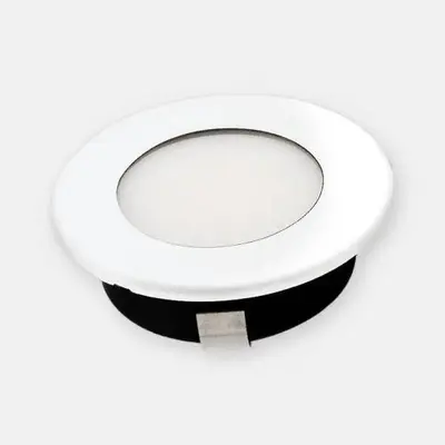 ACK 3W 3000K Günışığı 210lm Sıva Altı Mini Yuvarlak Led Spot (Beyaz Kasa) AH07-01200