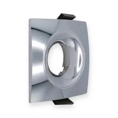 ACK Alüminyum Boş Spot Kasası / Armatürü Kare (Geniş Çerçeve) (Krom (Chrome)) AH03-04135