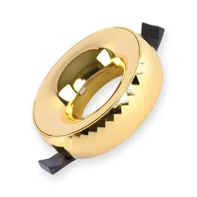 ACK Alüminyum Boş Spot Kasası / Armatürü Yuvarlak (Altın-Altın (Gold)) AH03-04127
