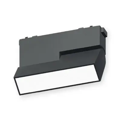 ACK 6W CCT (3 Renk) 48V Magnetik Ray Armatürü Hareketli Açılı Düz Siyah Kasa AD45-03191