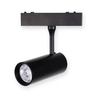 ACK 6W CCT (3 Renk) 48V Magnetik Ray Armatürü Yönlendirilebilir Silindir Spot Siyah Kasa AD45-05291