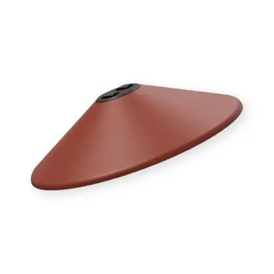 ACK 24W CCT (3 Renk) 48V Loomis Kemerli Sistem Armatürü Şapka (Avize) Tipi Sarkıt (Koyu Kırmızı (Dark Red)) AD55-02497