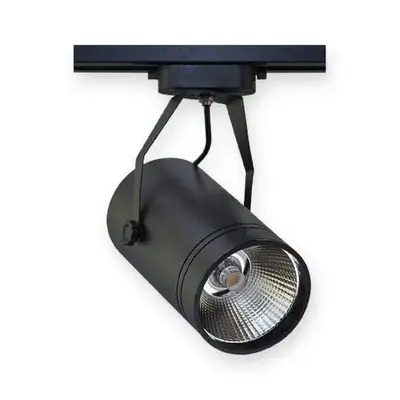 ACK 30W 6500K Beyaz LED Ray Armatürü Spot Lamba (Siyah Kasa) AD30-01931
