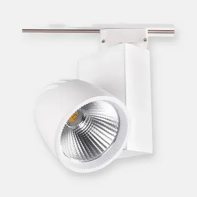 ACK 30W 6500K Beyaz LED Ray Armatürü Spot Lamba (Beyaz Kasa) AD30-04030