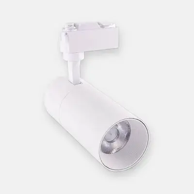ACK 10W 3000K Günışığı LED Ray Armatürü Spot Lamba (Beyaz Kasa) AD30-01000
