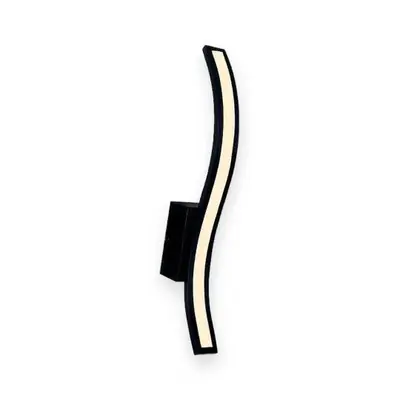 ACK 15W Dekoratif LED Linear Armatür h:30 cm Tekli Yay Siyah Kasa AL02-52101