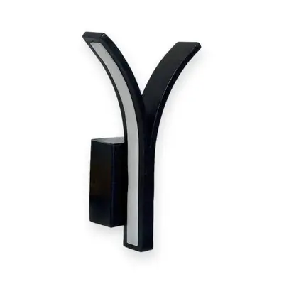 ACK 15W Dekoratif LED Linear Armatür h:30 cm Çiftli (Y) Yay Siyah Kasa AL02-40101