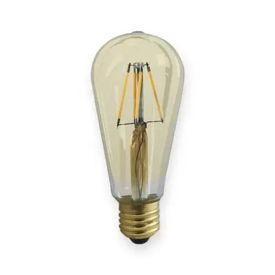 ACK 4W ST64 Uzun Flaman 2700K Sıcak Beyaz LED Rustik Ampul AB46-00420