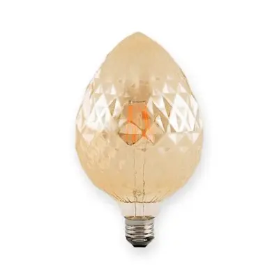 ACK 4W G95 2200K Amber (Sıcak Vintage) LED Rustik Ampul AB55-00420