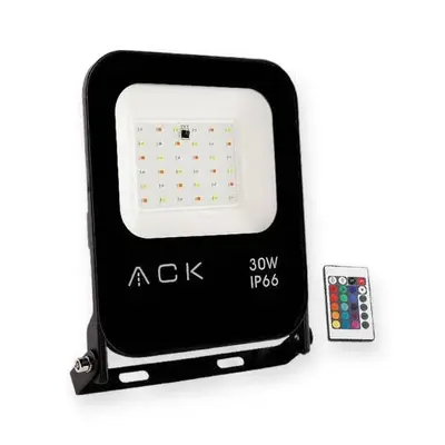 ACK 30W RGB Renkli RGB (Çok Renkli) LED Projektör AT62-03092