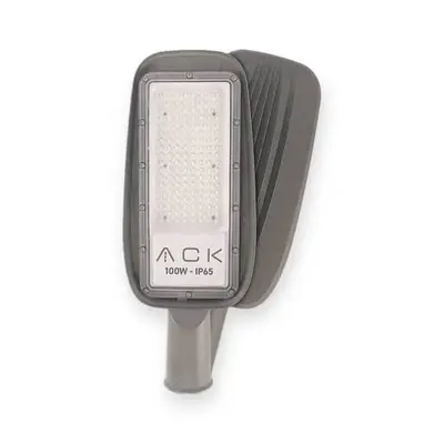 ACK 100W 3000K Günışığı 10.950 lm LED Sokak Armatürü (Gri) AT41-19100