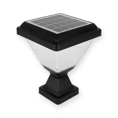 ACK Solar Bahçe Lambası (Şeffaf Cam) 3000K 400 lm AG60-06801