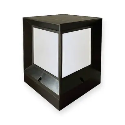 ACK Solar Sütun Bahçe Lambası (RGB Kumandalı) RGB (10 LED) - AG60-08891