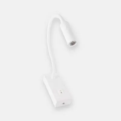 ACK 3W 3000K Günışığı 270lm Alüminyum Spiralli LED Aplik (Krom) AH09-00305