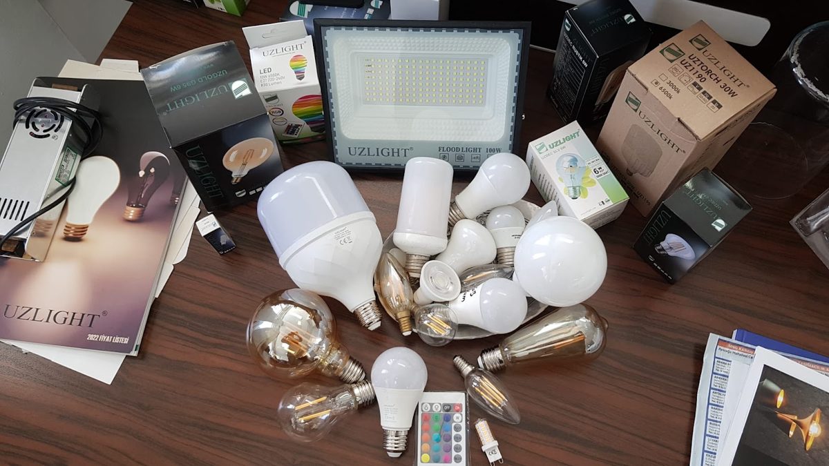ampulcu.com Konya mağazası ürün çeşitleri – LED ampul, rustik ampul ve projektör